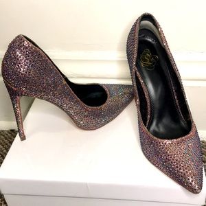 Sparkly heels
